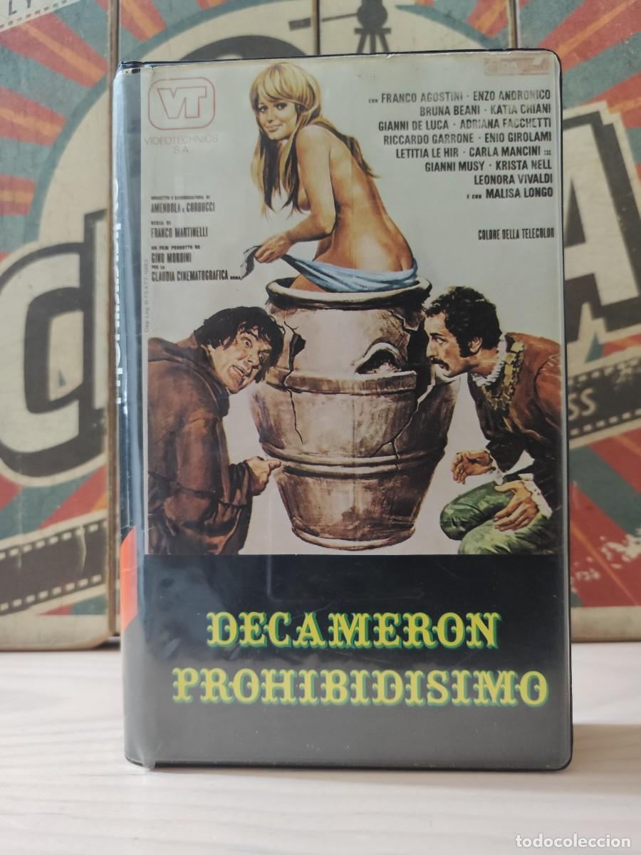 Cine: Decamer&oacute;n prohibido - Franco Agostini, Bruna Beani / Solo car&aacute;tula en caja original