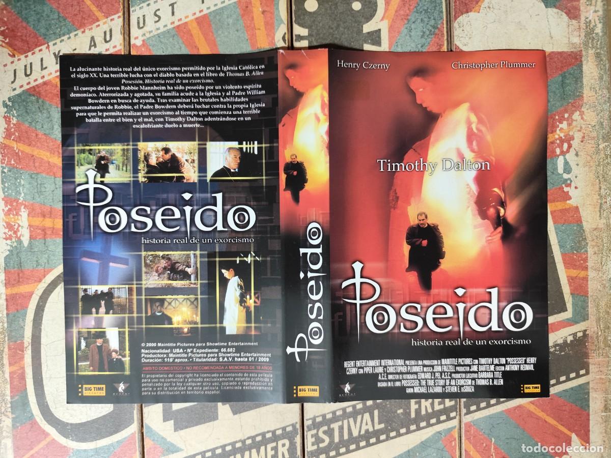 Cine: Car&aacute;tula VHS . Poseido - Foto 1