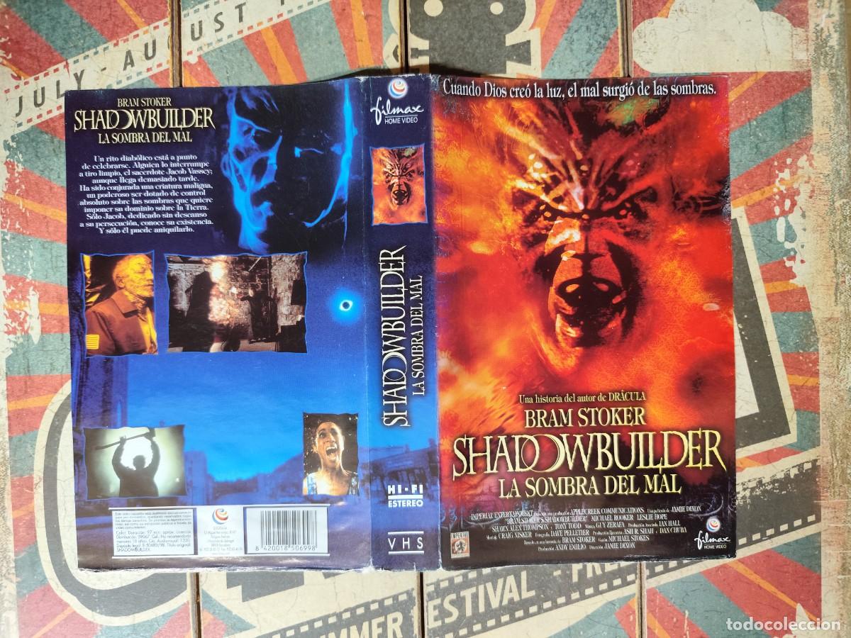 Cine: Car&aacute;tula VHS Shadowbuilder La sombra del mal - Foto 1