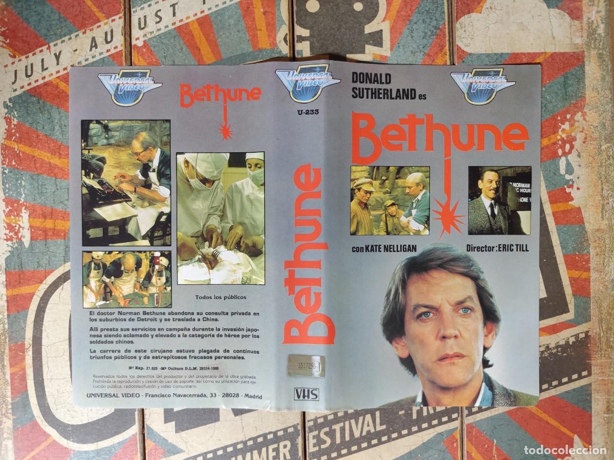 Cine: Car&aacute;tula VHS Bethune - Foto 1