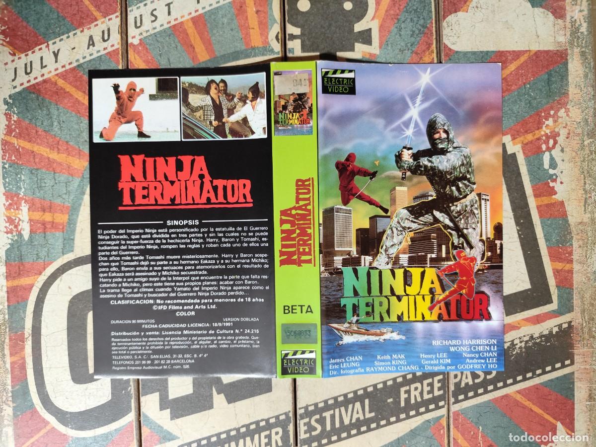 Cine: Car&aacute;tula Beta Ninja Terminator - Foto 1