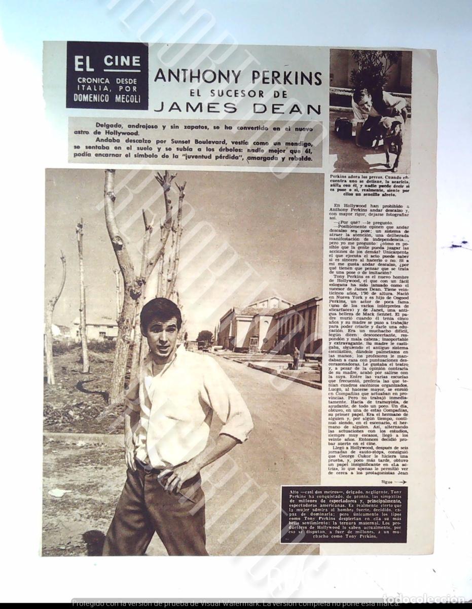 Cine: ANTHONY PERKINS ROCK HUDSON - Foto 1