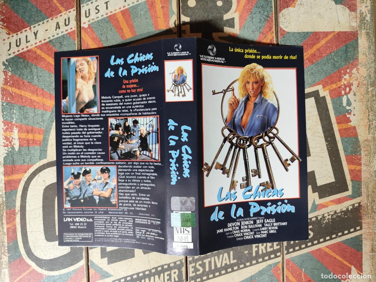 Cine: Car&aacute;tula VHS Las chicas de la prisi&oacute;n - Foto 1