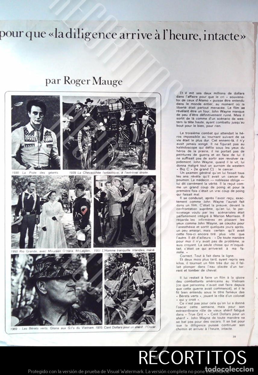 Cine: JOHN WAYNE MAUREEN OHARA - Foto 1