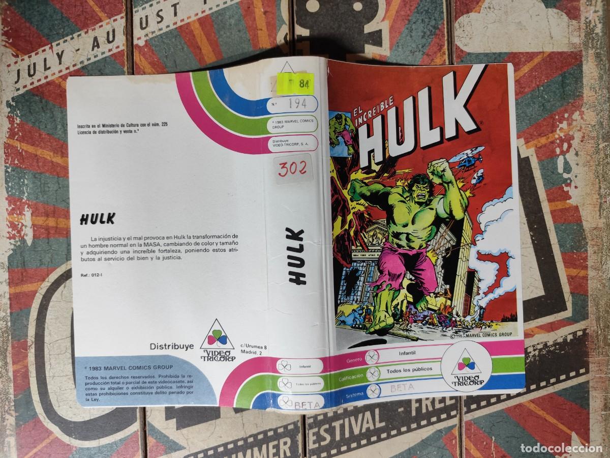 Cine: Car&aacute;tula Beta El incre&iacute;ble Hulk - Foto 1