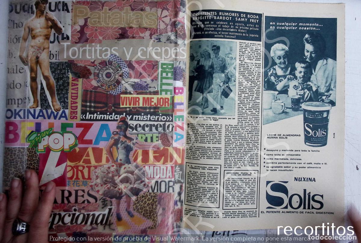 Cine: LECHE DE ALMENDRAS SOLIS BRIGITTE BARDOT BB SAMY FREY - Foto 1