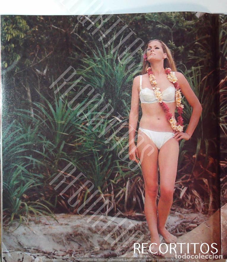 Cine: ursula andress recorte vintage lenceria ropa de ba&ntilde;o