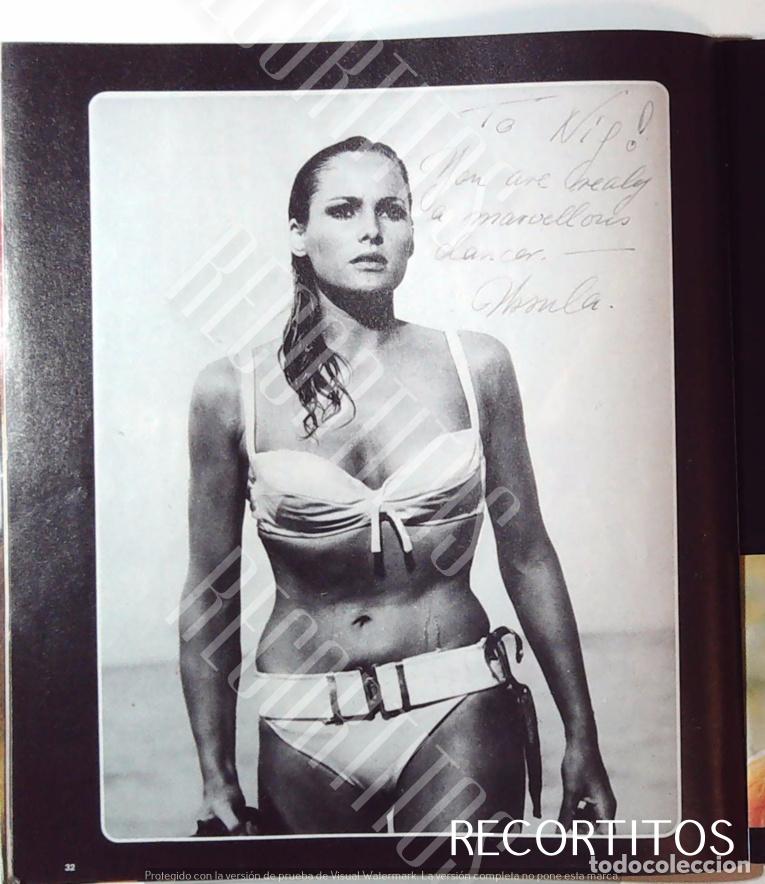 Cine: ursula andress recorte vintage lenceria ropa de ba&ntilde;o