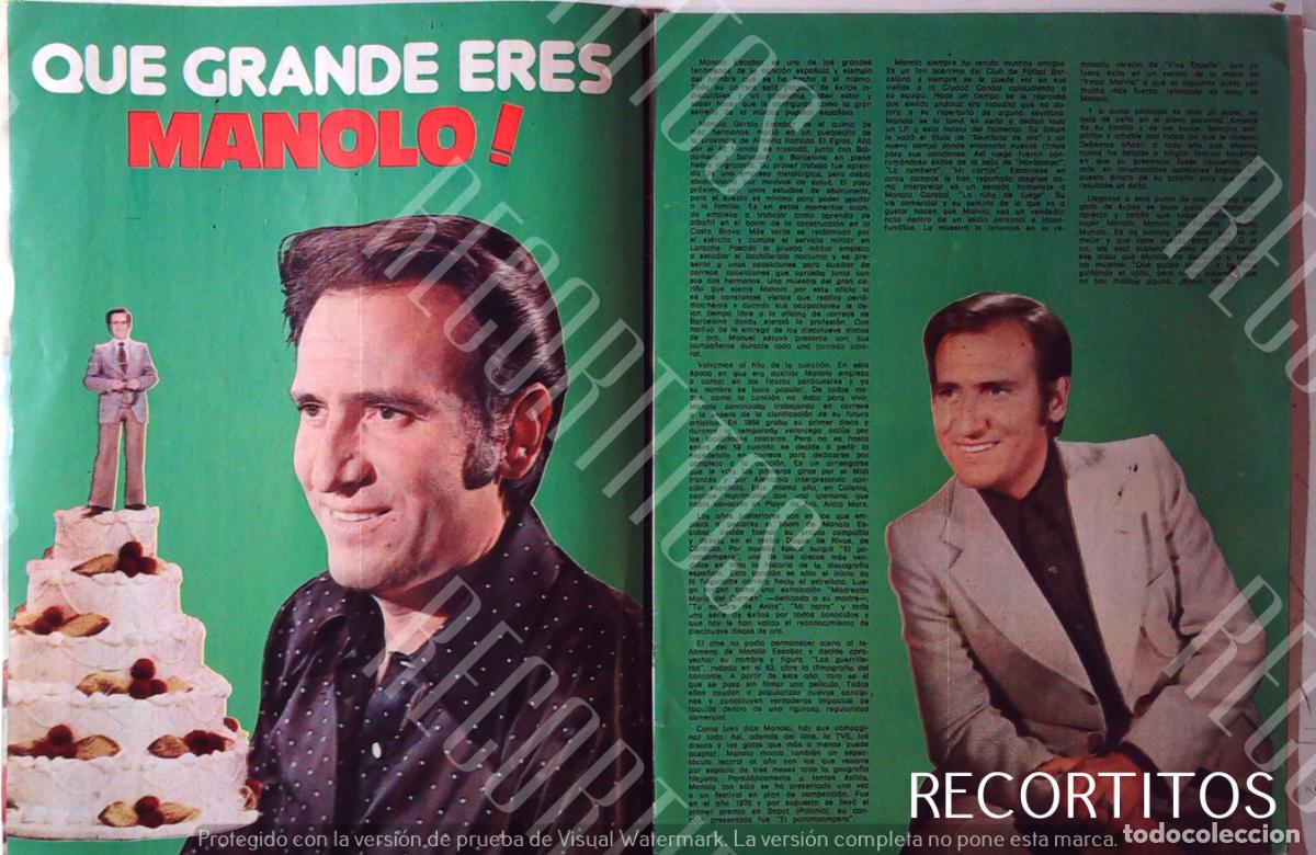 Cine: manolo escobar que grande eres - Foto 1