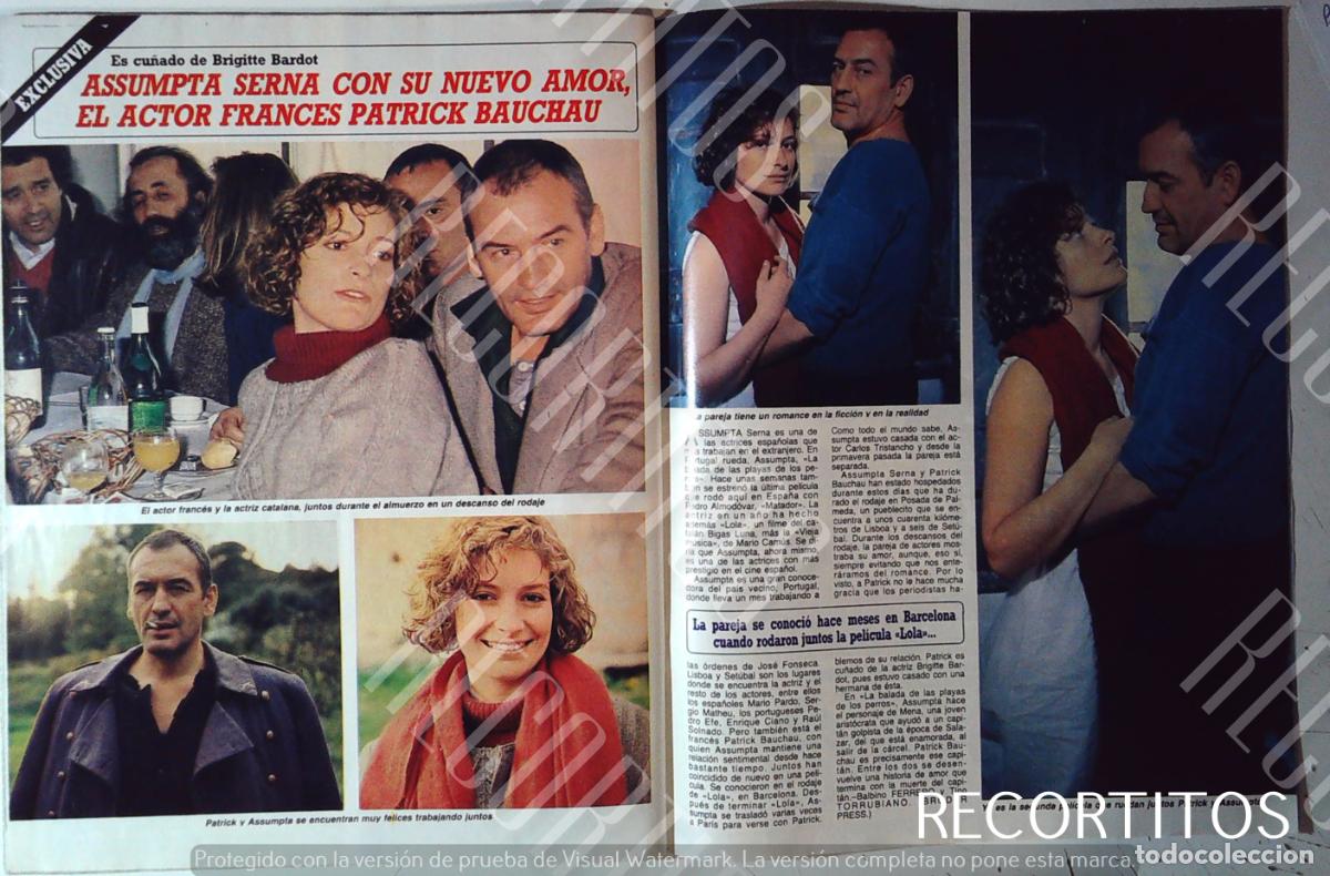 Cine: ASSUMPTA SERNA PATRICK BAUCHAU - Foto 1