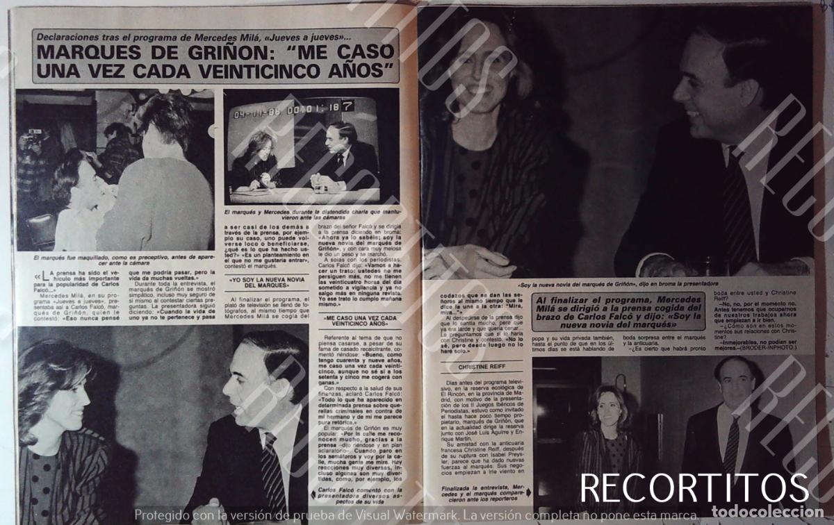 Cinema: CARLOS FALCO MARQUES DE GRI&Ntilde;ON CON MERCEDES MILA ME CASO CADA 25 A&Ntilde;OS