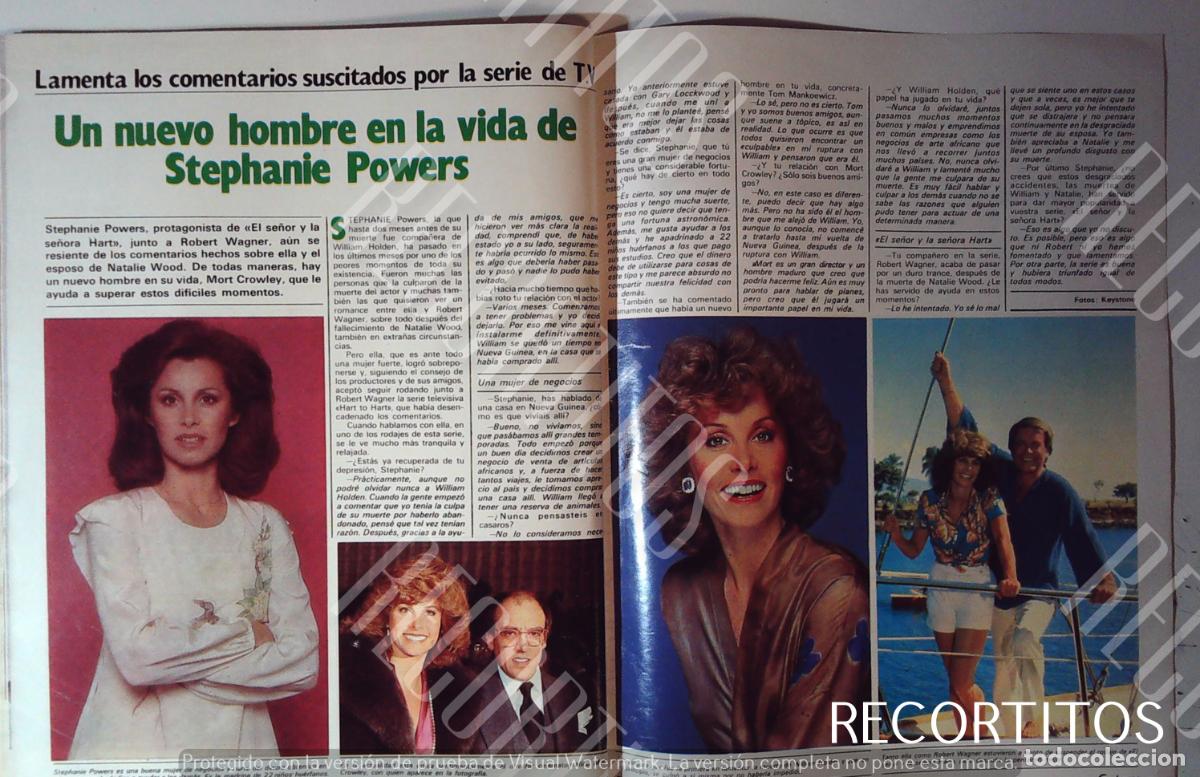 Cine: STEPHANIE POWERS ROBERT WAGNER HART Y HART - Foto 1