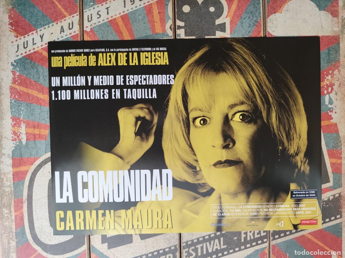 Cine: Car&aacute;tula VHS La comunidad reversible - Foto 2