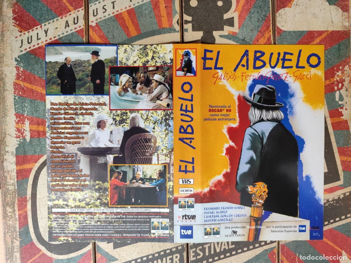 Cine: Car&aacute;tula VHS El abuelo - Foto 1