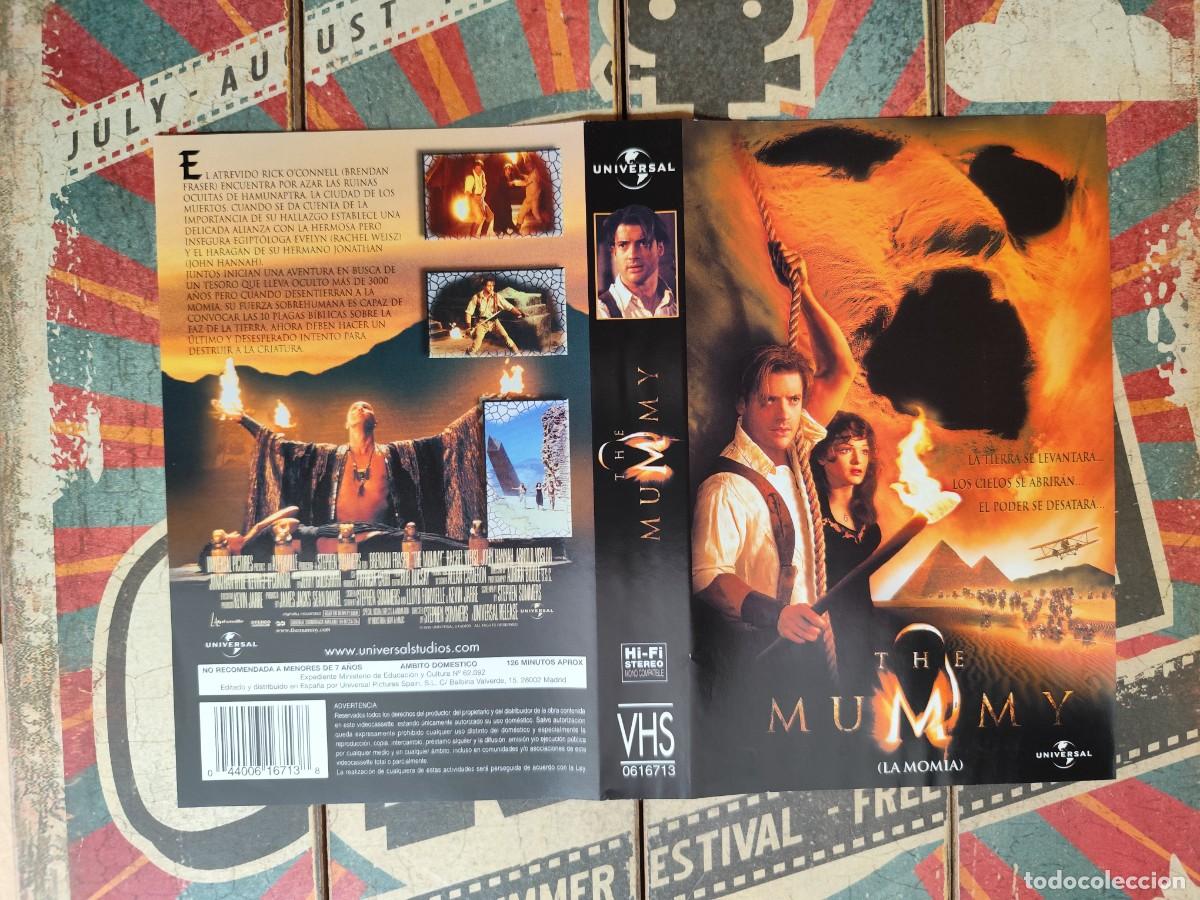 Cine: Car&aacute;tula VHS La momia - Foto 1