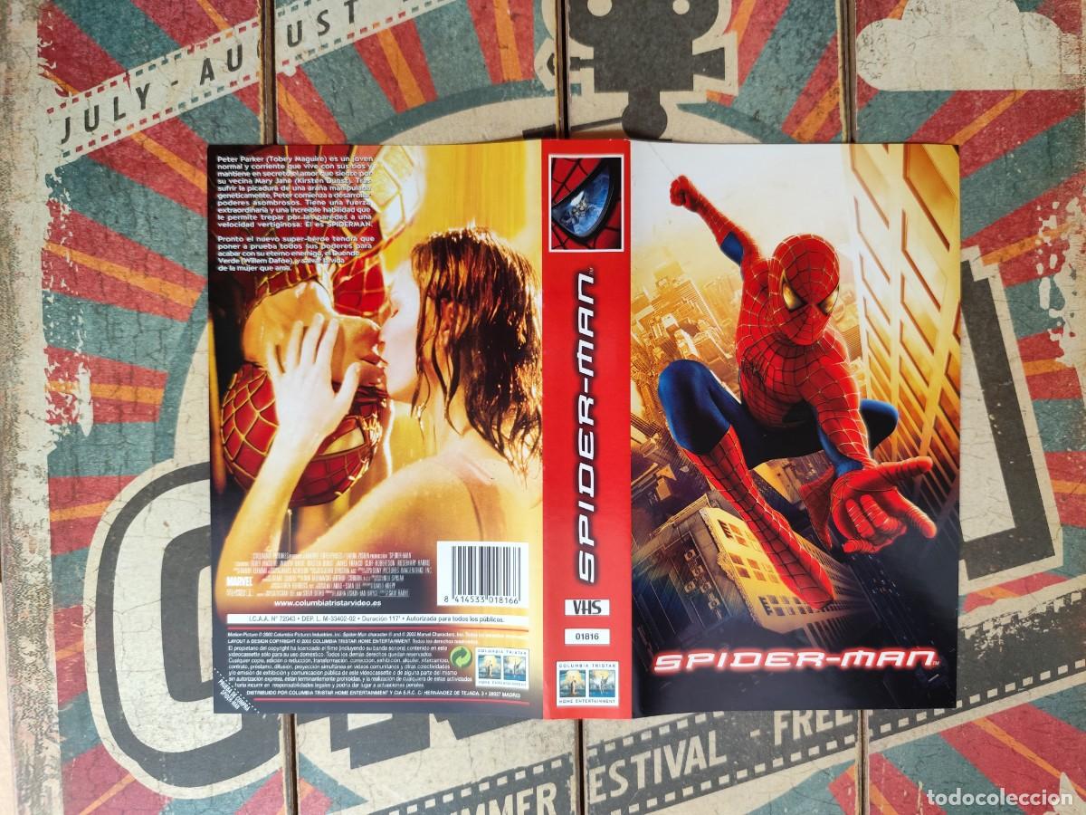 Cine: Car&aacute;tula VHS Spiderman - Foto 1