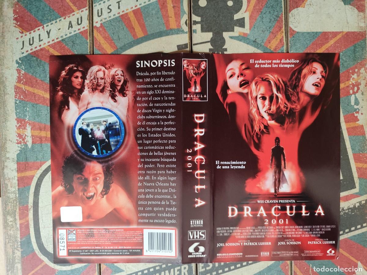 Cine: Car&aacute;tula VHS Dr&aacute;cula 2001 - Foto 1