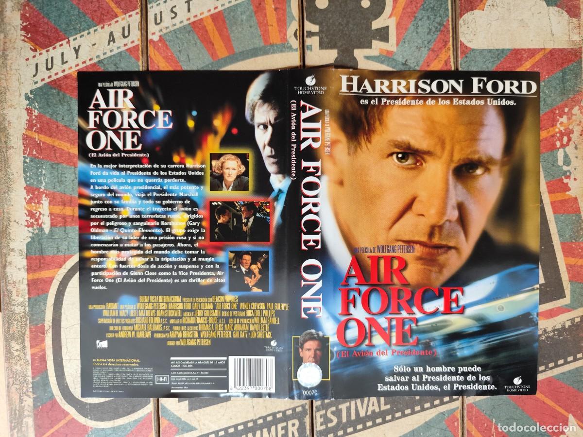 Cine: Car&aacute;tula VHS Air force one - Foto 1