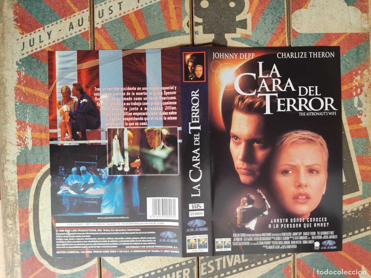Cine: Car&aacute;tula VHS La cara del terror - Foto 1