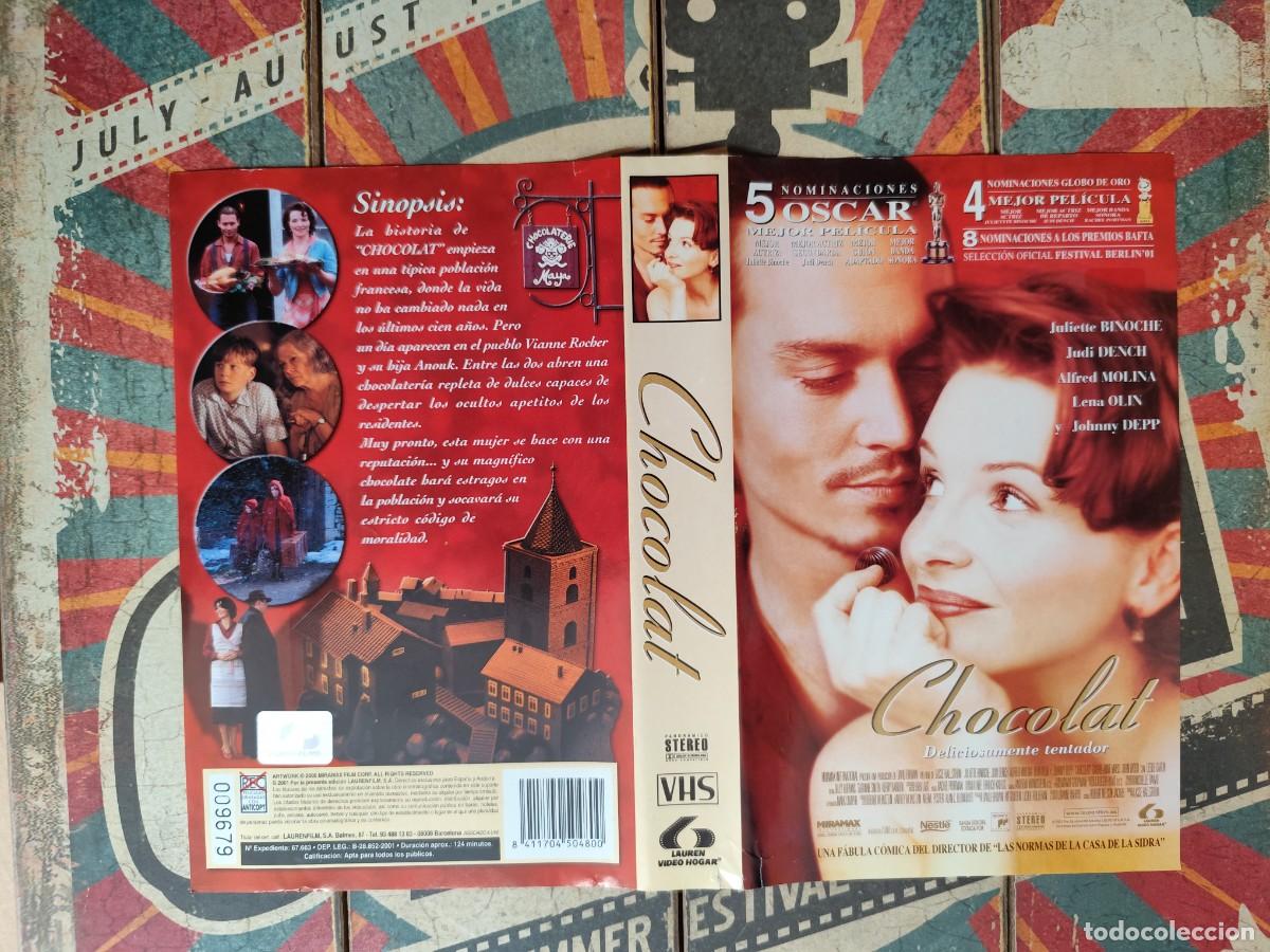 Cine: Car&aacute;tula VHS Chocolat - Foto 1