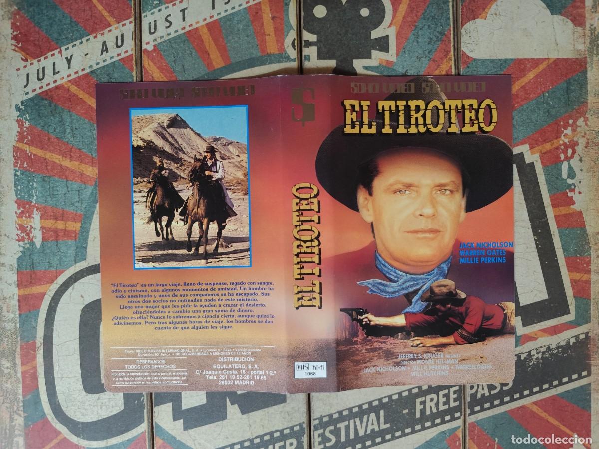 Cine: Car&aacute;tula VHS El tiroteo - Foto 1