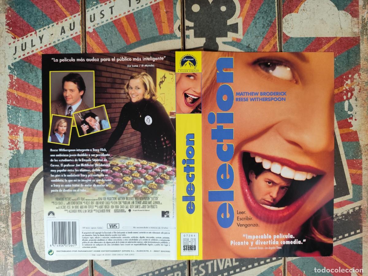 Cine: Car&aacute;tula VHS Election - Foto 1