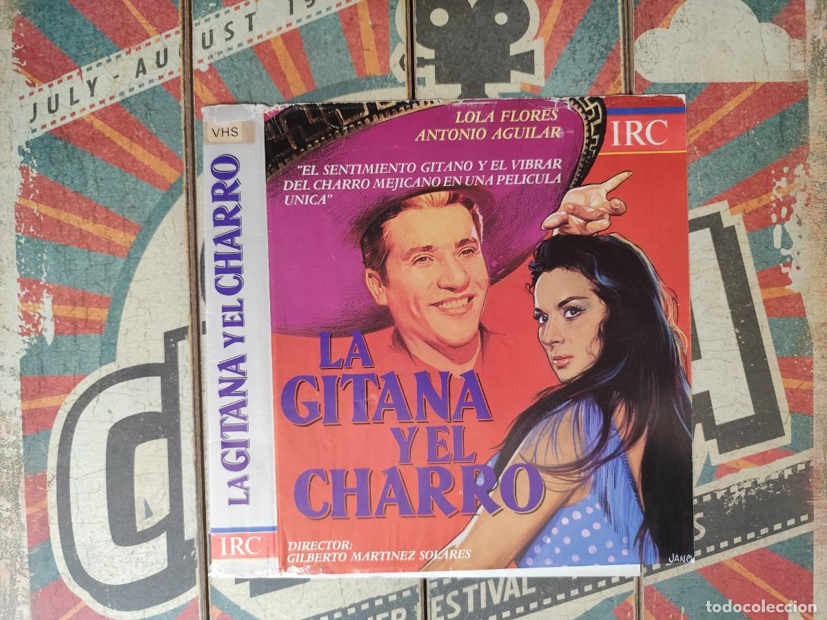 Cine: Car&aacute;tula VHS La gitana y el charro - Foto 1