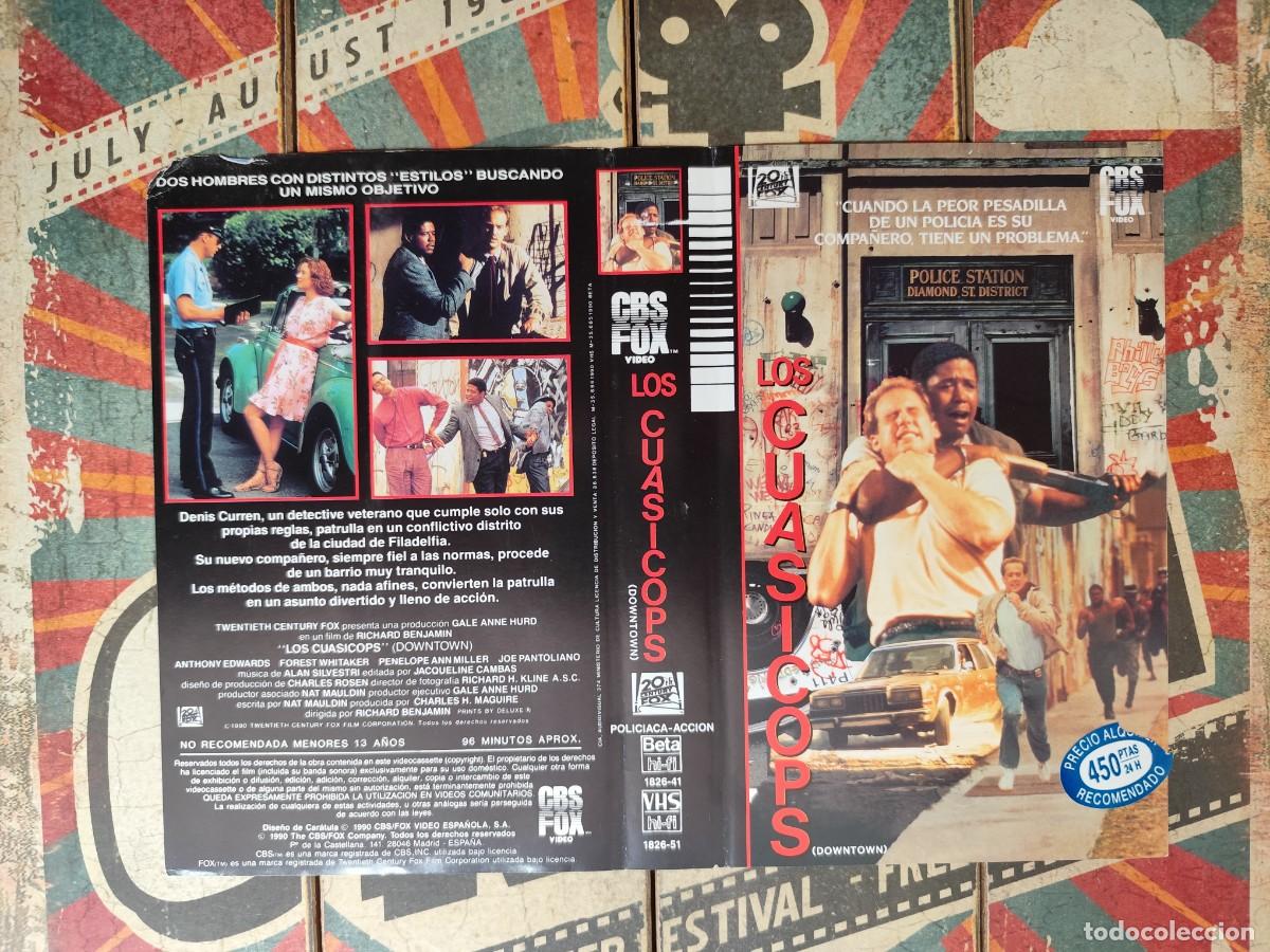 Cine: Car&aacute;tula VHS Los cuasicops - Foto 1