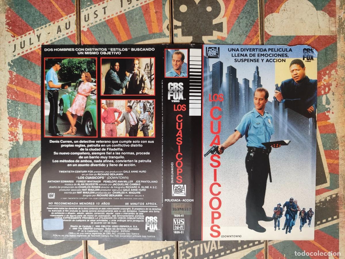 Cine: Car&aacute;tula VHS Los cuasicops - Foto 2