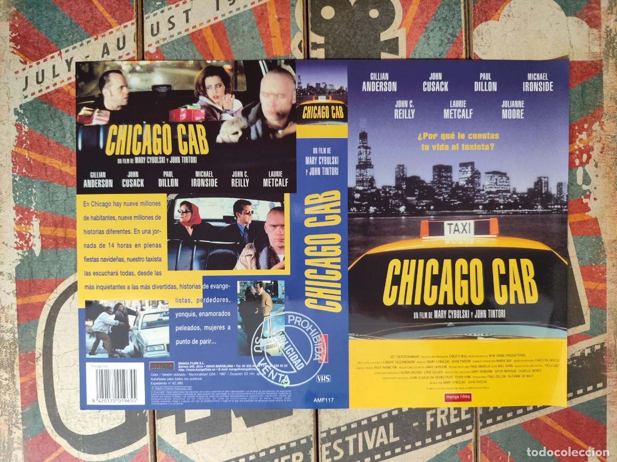 Cine: Car&aacute;tula VHS Chicago Cab - Foto 1