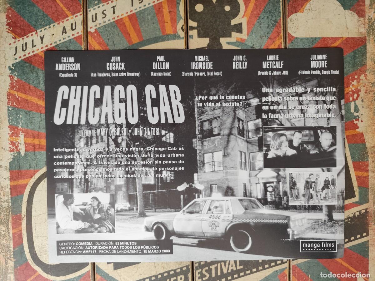Cine: Car&aacute;tula VHS Chicago Cab - Foto 2