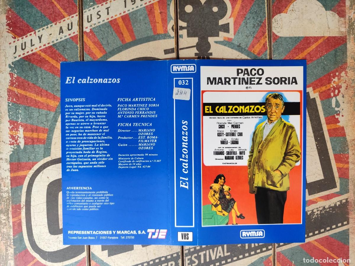 Cine: Car&aacute;tula VHS El calzonazos - Foto 1