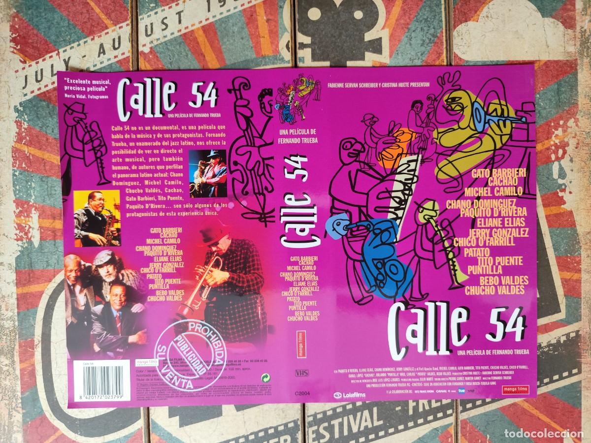 Cine: Car&aacute;tula VHS Calle 54 - Foto 1