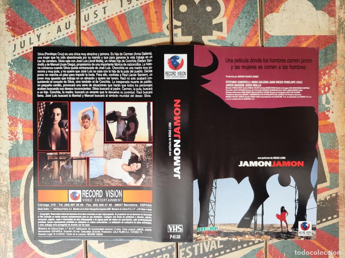 Cine: Car&aacute;tula VHS Jam&oacute;n Jam&oacute;n - Foto 1