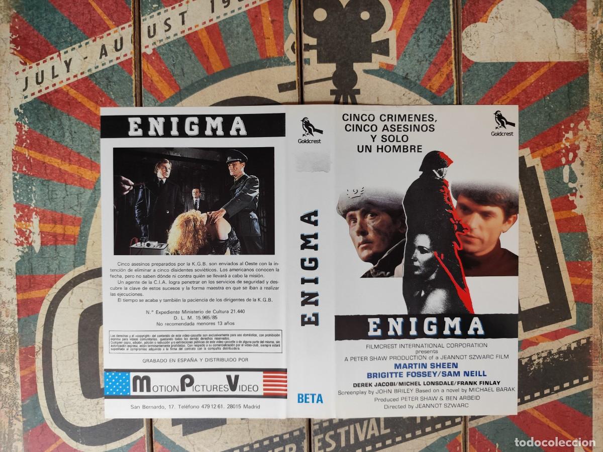 Cine: Car&aacute;tula Beta Enigma - Foto 1