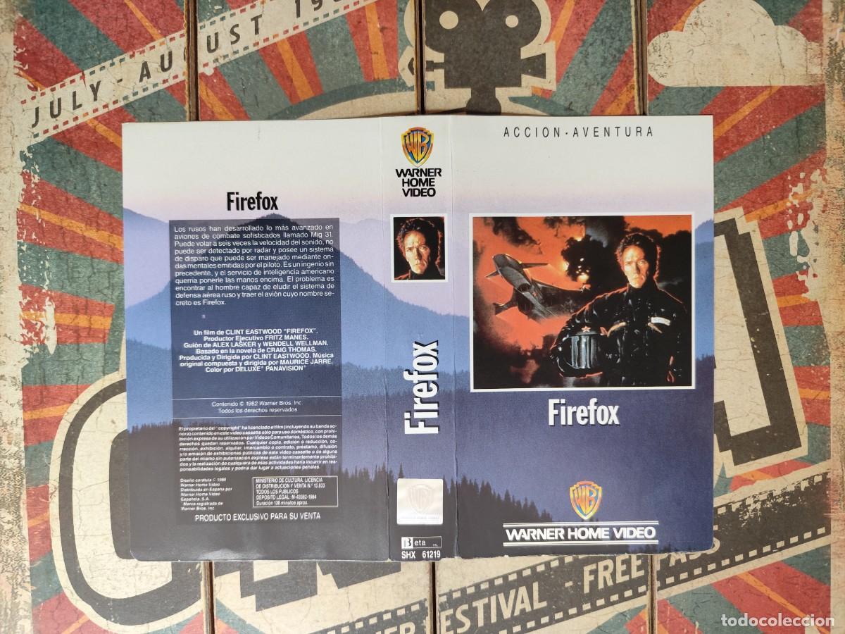 Cine: Car&aacute;tula VHS Firefox - Foto 1
