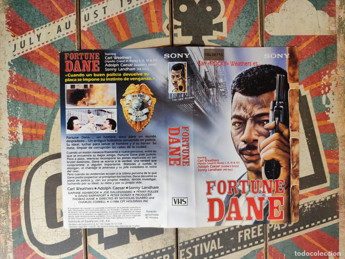 Cine: Car&aacute;tula VHS Fortune Dane - Foto 1