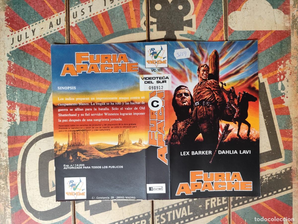 Cine: Car&aacute;tula Beta Furia apache - Foto 1