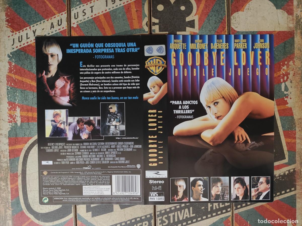 Cine: Car&aacute;tula VHS Goodbye lover - Foto 1