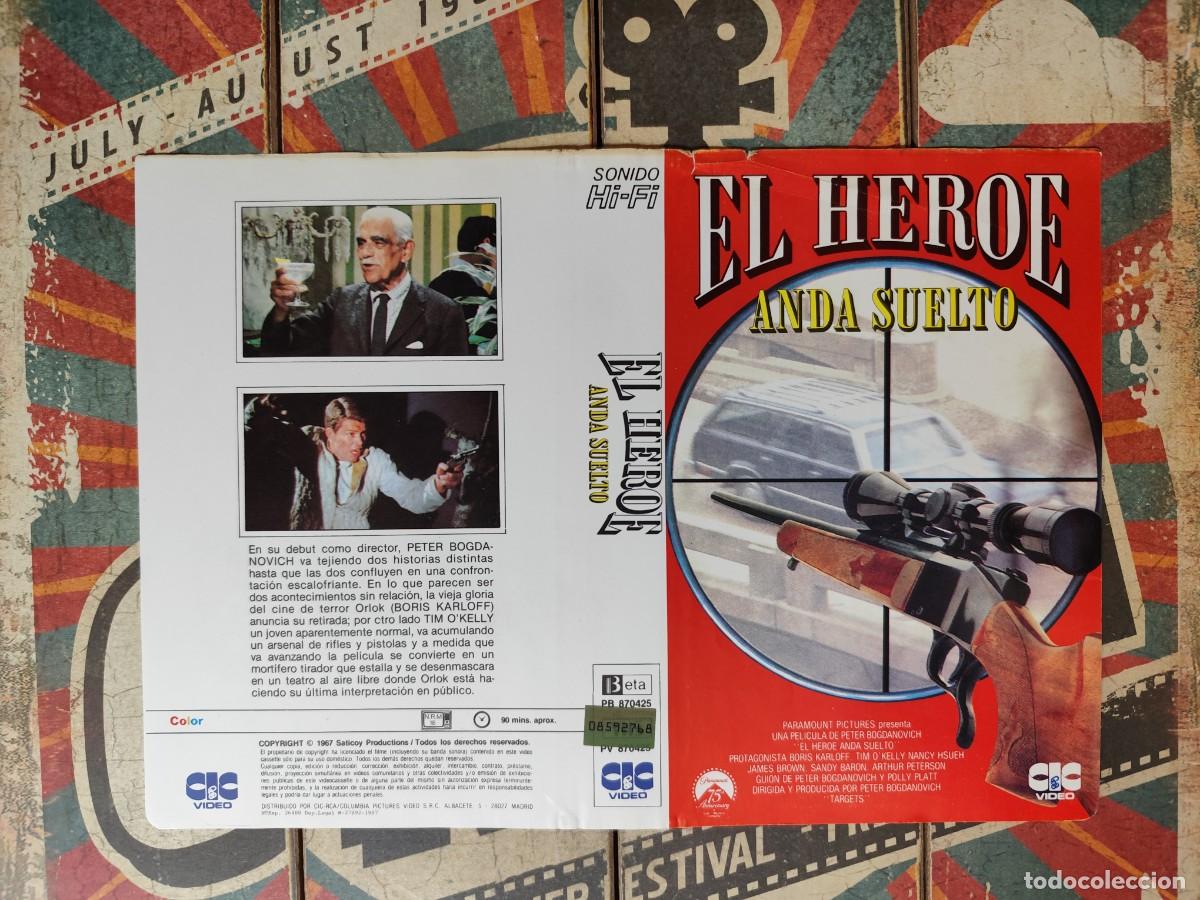 Cine: Car&aacute;tula Beta El h&eacute;roe anda suelto - Foto 1