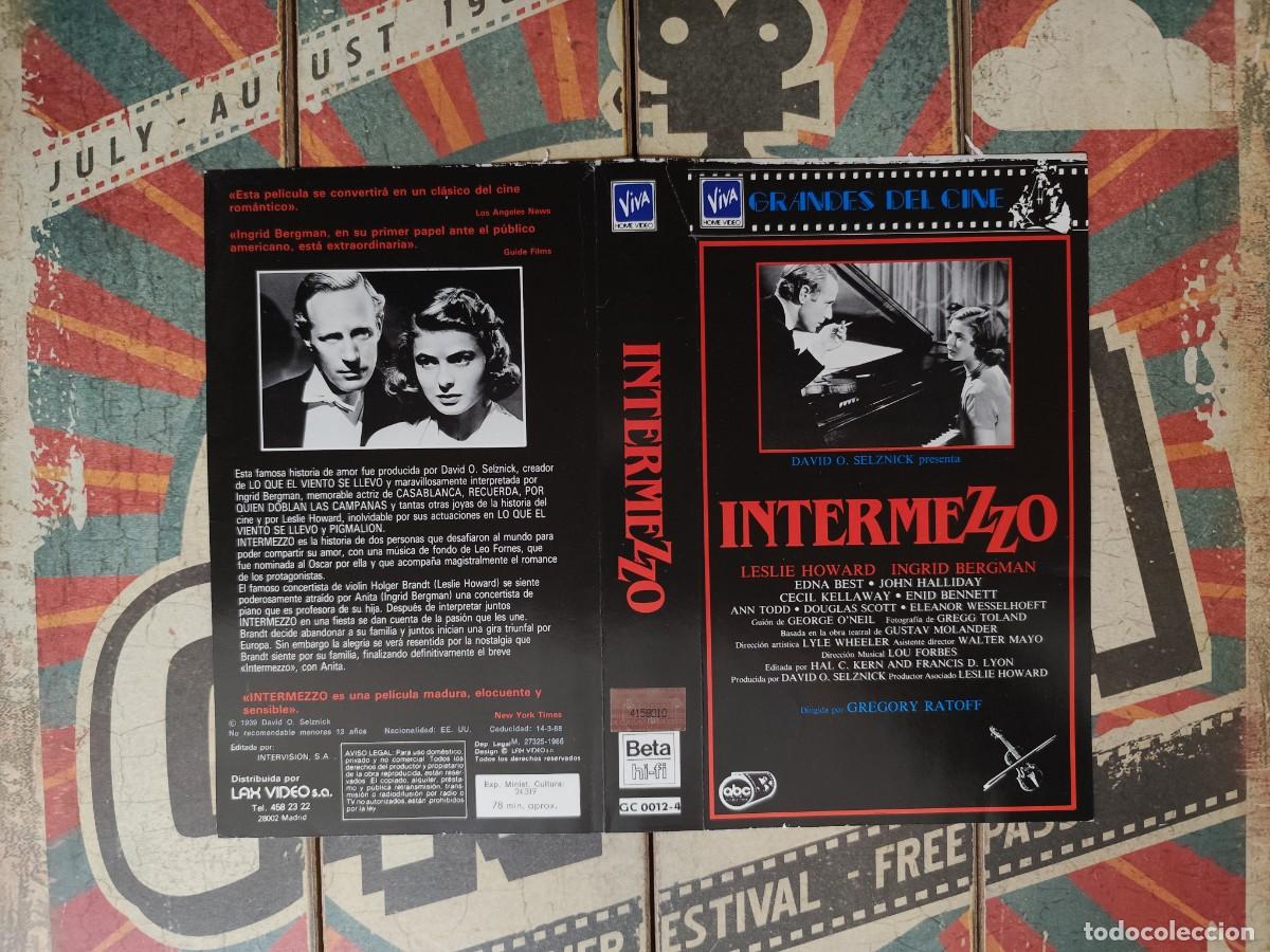 Cine: Car&aacute;tula Beta Intermezzo - Foto 1