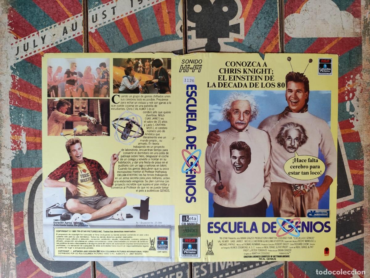 Cine: Car&aacute;tula Beta Escuela de genios - Foto 1