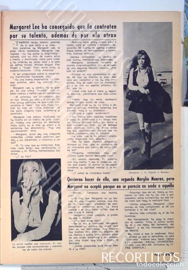 Cine: MARGARET LEE ACTRIZ 1969 - Foto 1