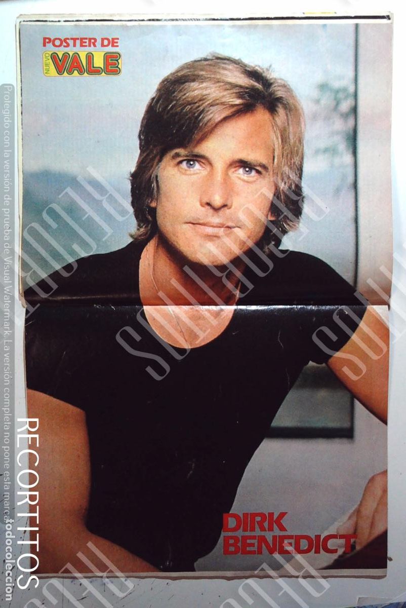 Cine: POSTER DICK BENEDICT A TEAM EQUIPO A GALACTICA