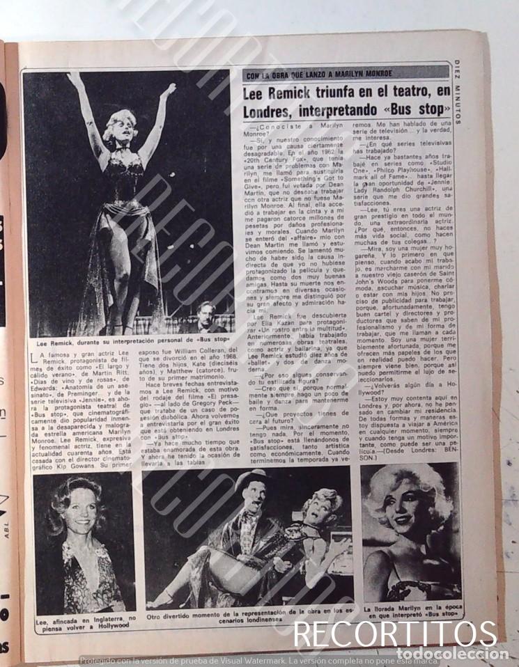 Cine: LEE REMICK MARILYN MONROE - Foto 1
