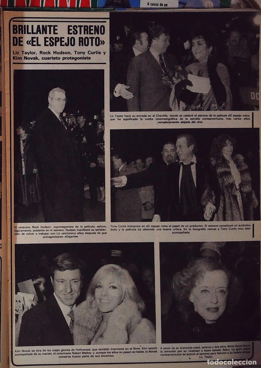 Cine: elizabeth taylor kim novak tony curtis bette davis rock hudson