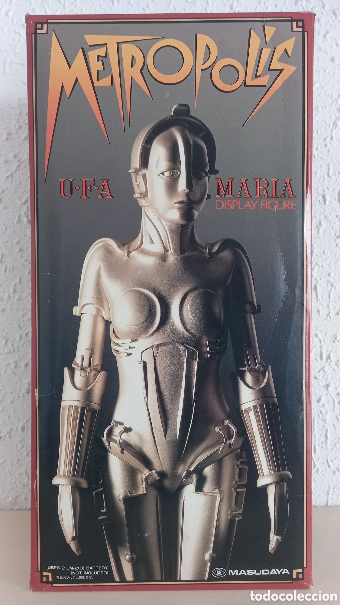 Cine: METROPOLIS. Fritz Lang. Figura display Maria. Robot. Masudaya. Japan. Pocas unidades
