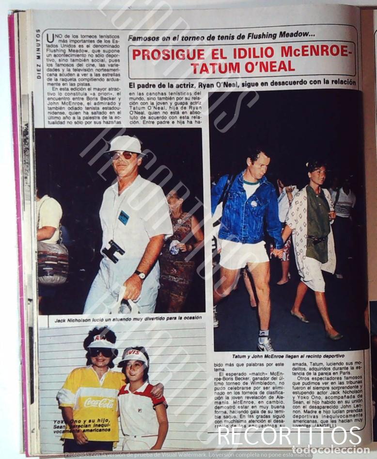 Cine: TATUM ONEAL ONEAL O NEAL john mcenroe JACK NICHOLSON YOKO ONO