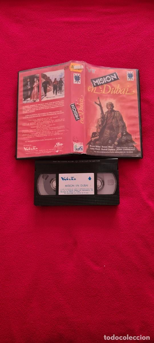 Cine: vhs MISION EN DUBAI .
