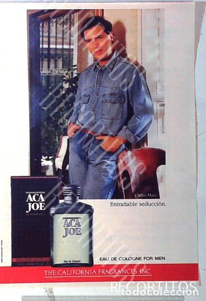 Cine: ACA JOE CARLOS MATA LA FRAGANCIA SARA LEZANA DANIEL MARTIN